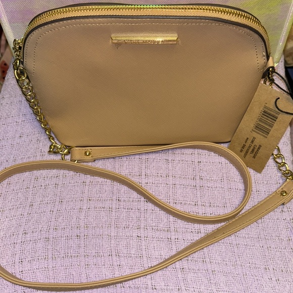 Steve Madden B Maggie Dome Crossbody Bag in Camel, New With Tags - Picture 3 of 11
